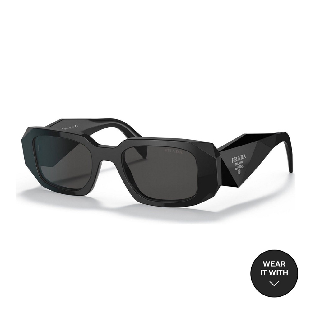 BLACK PRADA SUNGLASSES / PR 17WS
